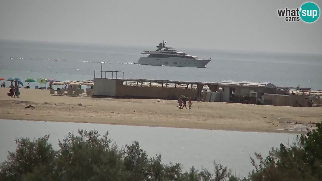 Webcam Chia – Live View of Su Giudeu Beach