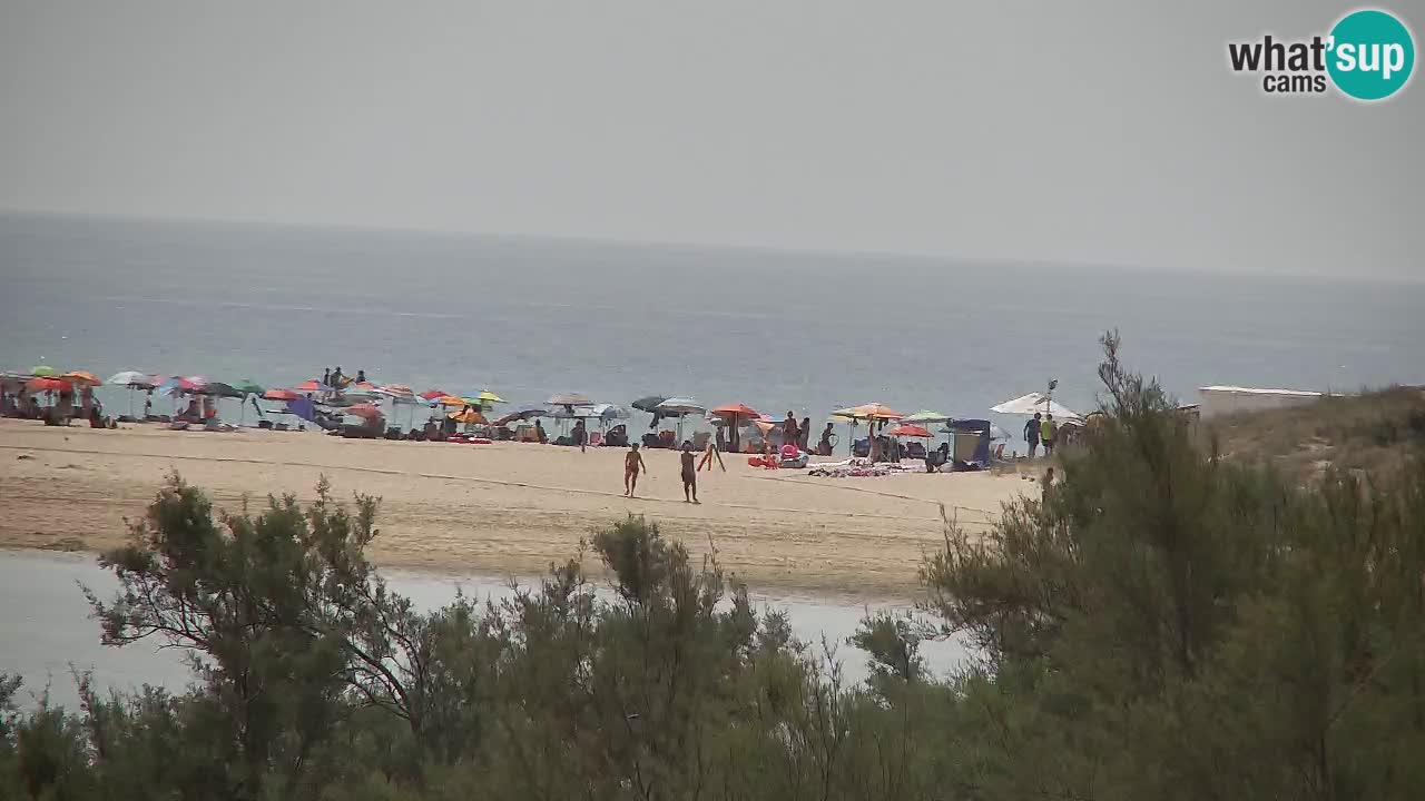 Web kamera Chia – Pogled uživo na plažu Su Giudeu