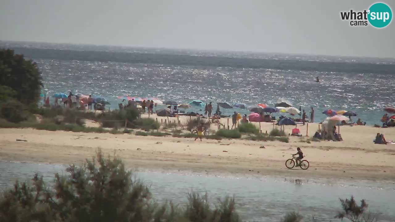 Webcam Chia – Spiaggia Su Giudeu in diretta