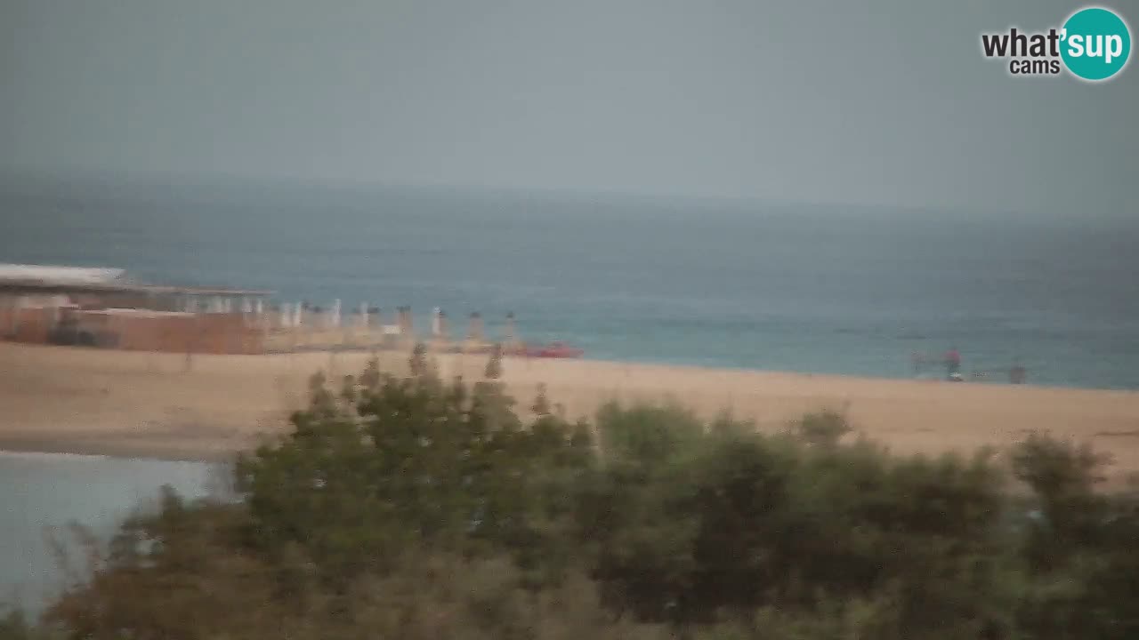 Webcam Chia – Spiaggia Su Giudeu in diretta