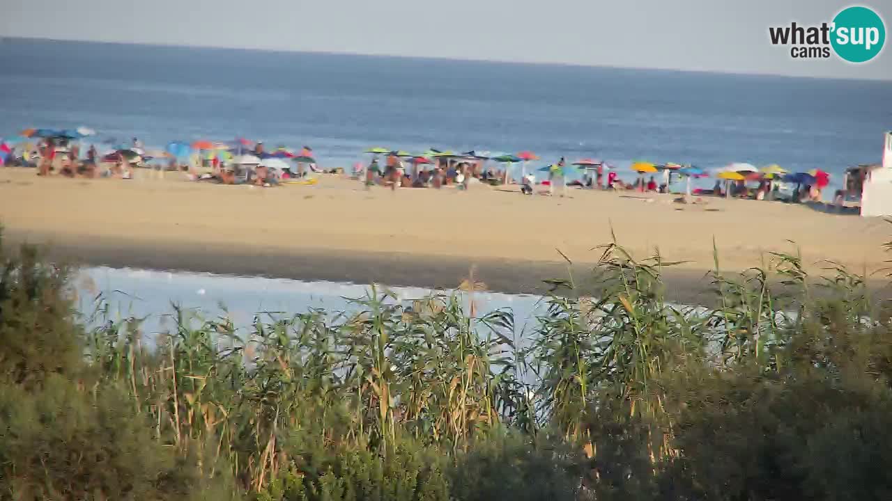 Web kamera Chia – Pogled uživo na plažu Su Giudeu