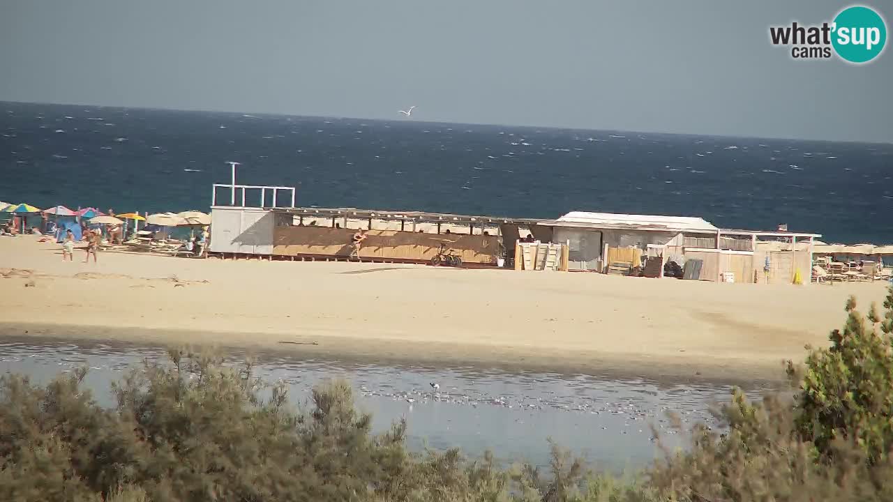 Webcam Chia – Liveblick auf den Strand Su Giudeu