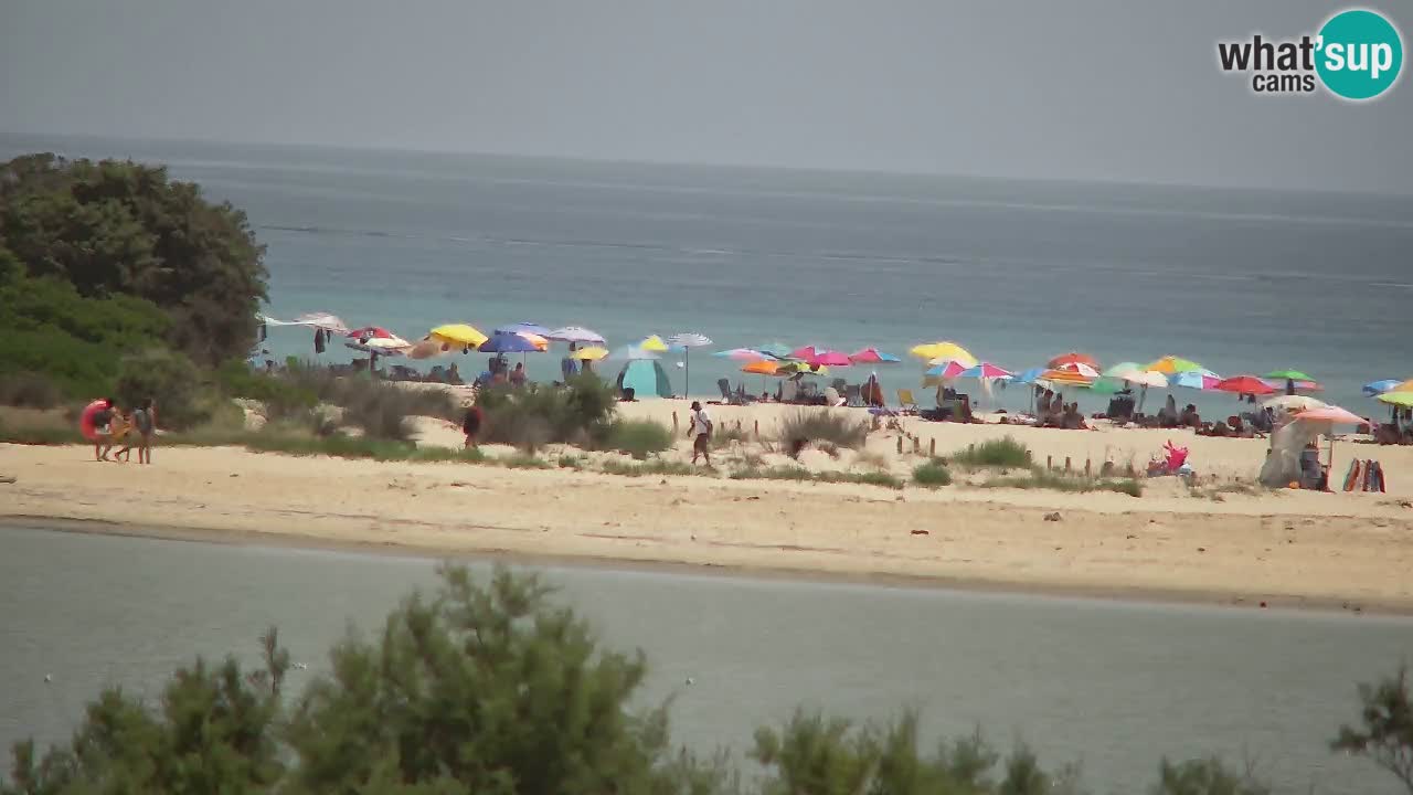 Web kamera Chia – Pogled uživo na plažu Su Giudeu