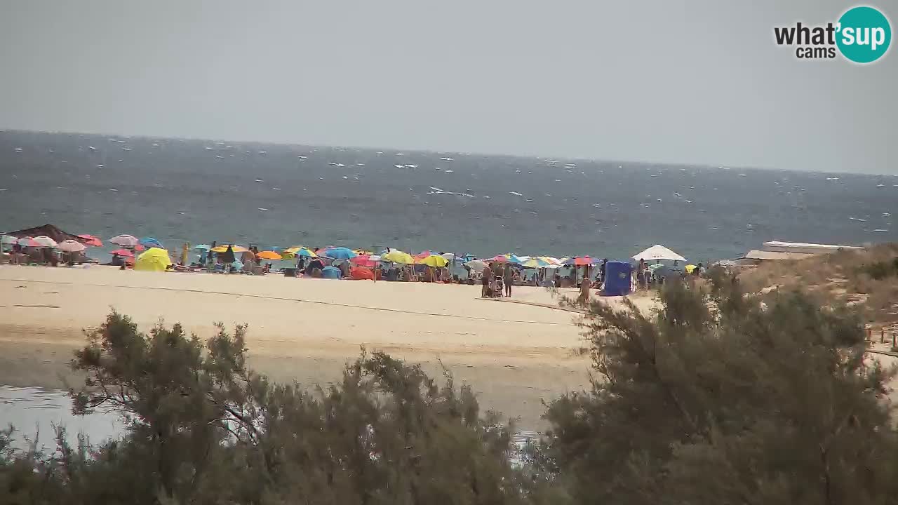 Webcam Chia – Spiaggia Su Giudeu in diretta