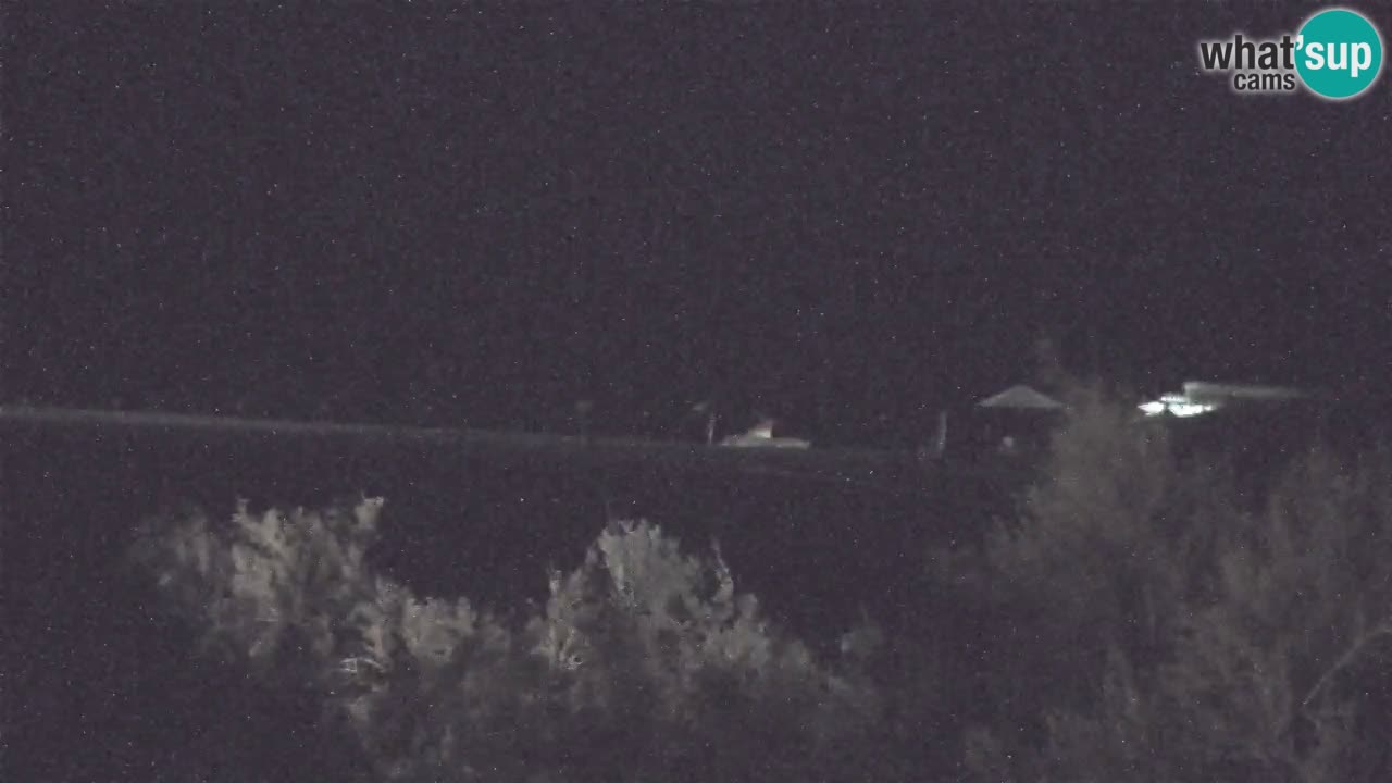 Webcam Chia – Vue en direct de la plage Su Giudeu
