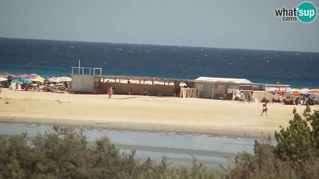 Webcam Chia – Spiaggia Su Giudeu in diretta