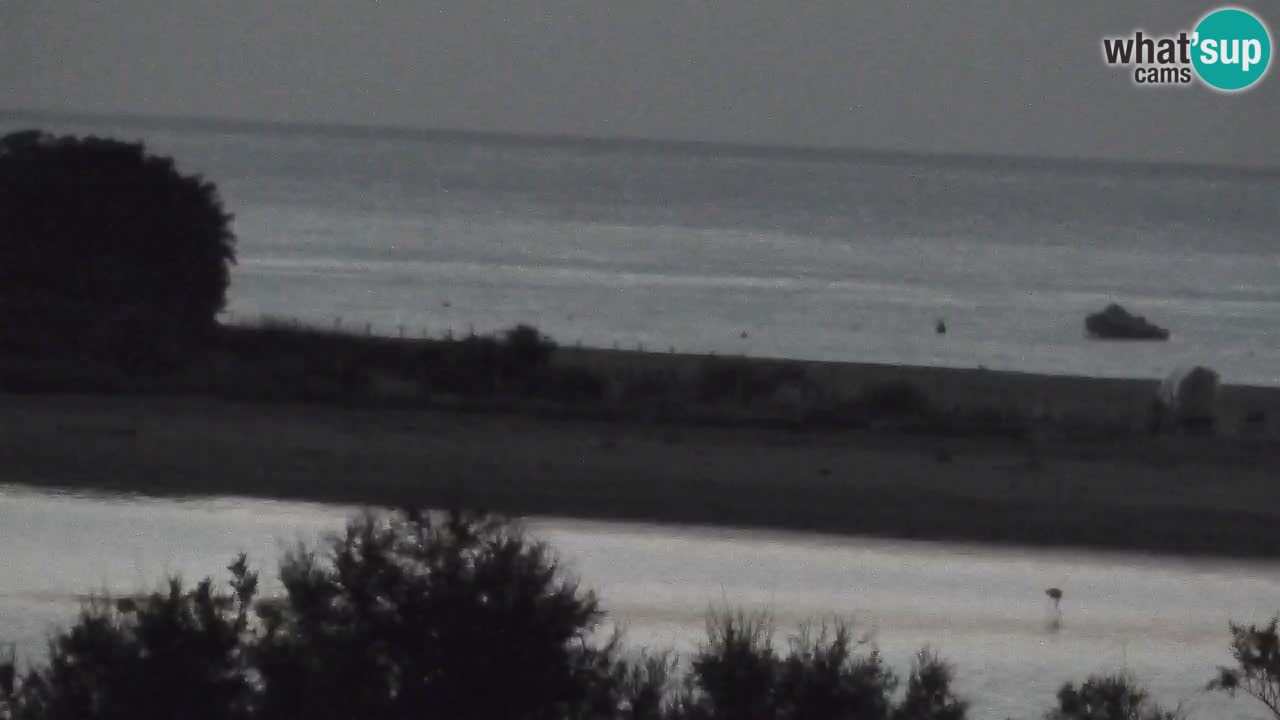 Webcam Chia – Spiaggia Su Giudeu in diretta