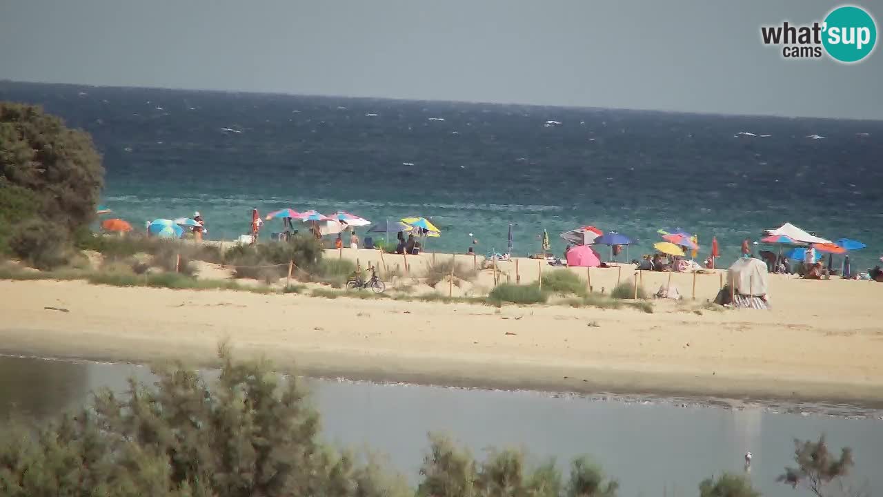 Webcam Chia – Spiaggia Su Giudeu in diretta