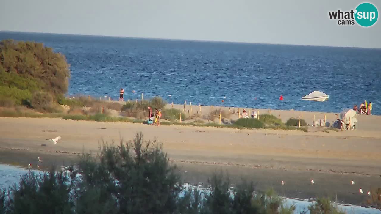 Webcam Chia – Liveblick auf den Strand Su Giudeu