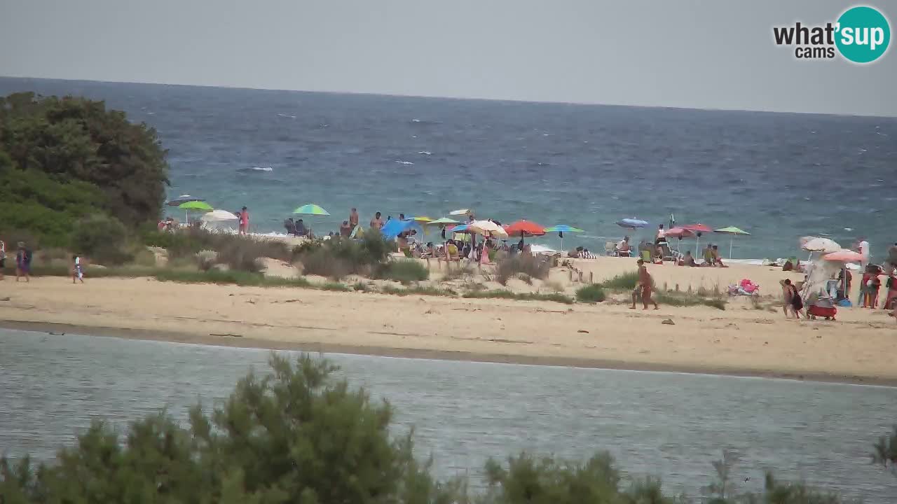 Webcam Chia – Spiaggia Su Giudeu in diretta