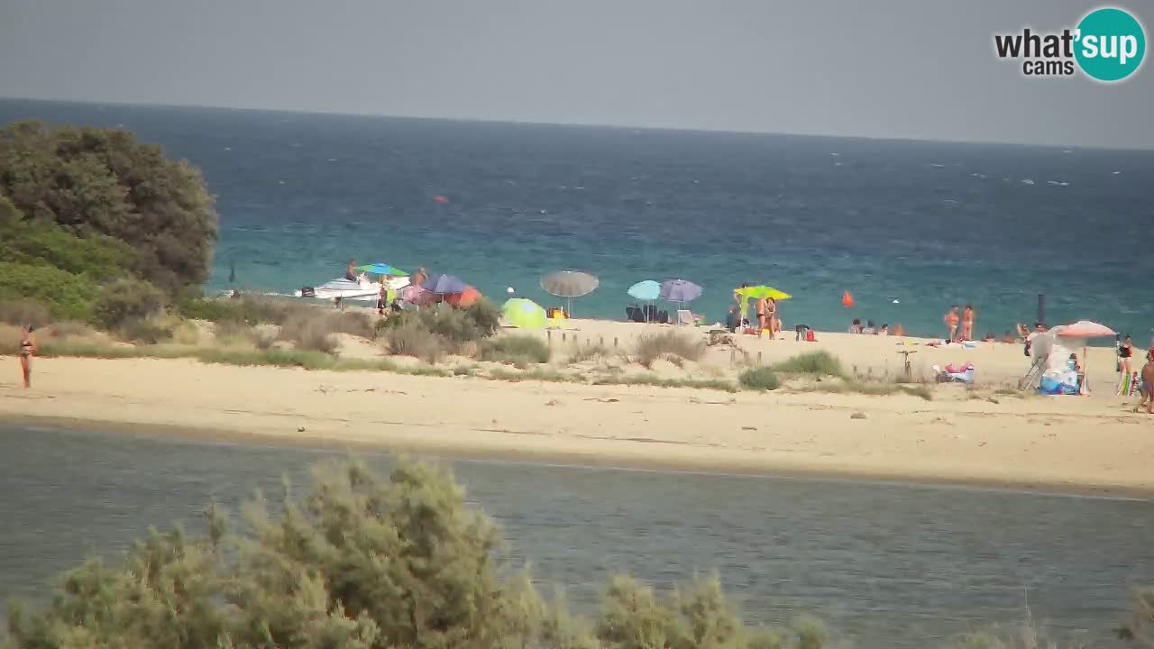 Webcam Chia – Live View of Su Giudeu Beach