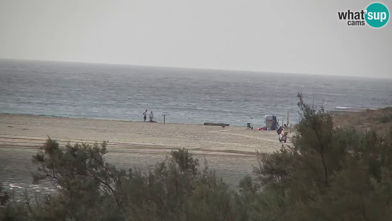 Webcam Chia – Liveblick auf den Strand Su Giudeu