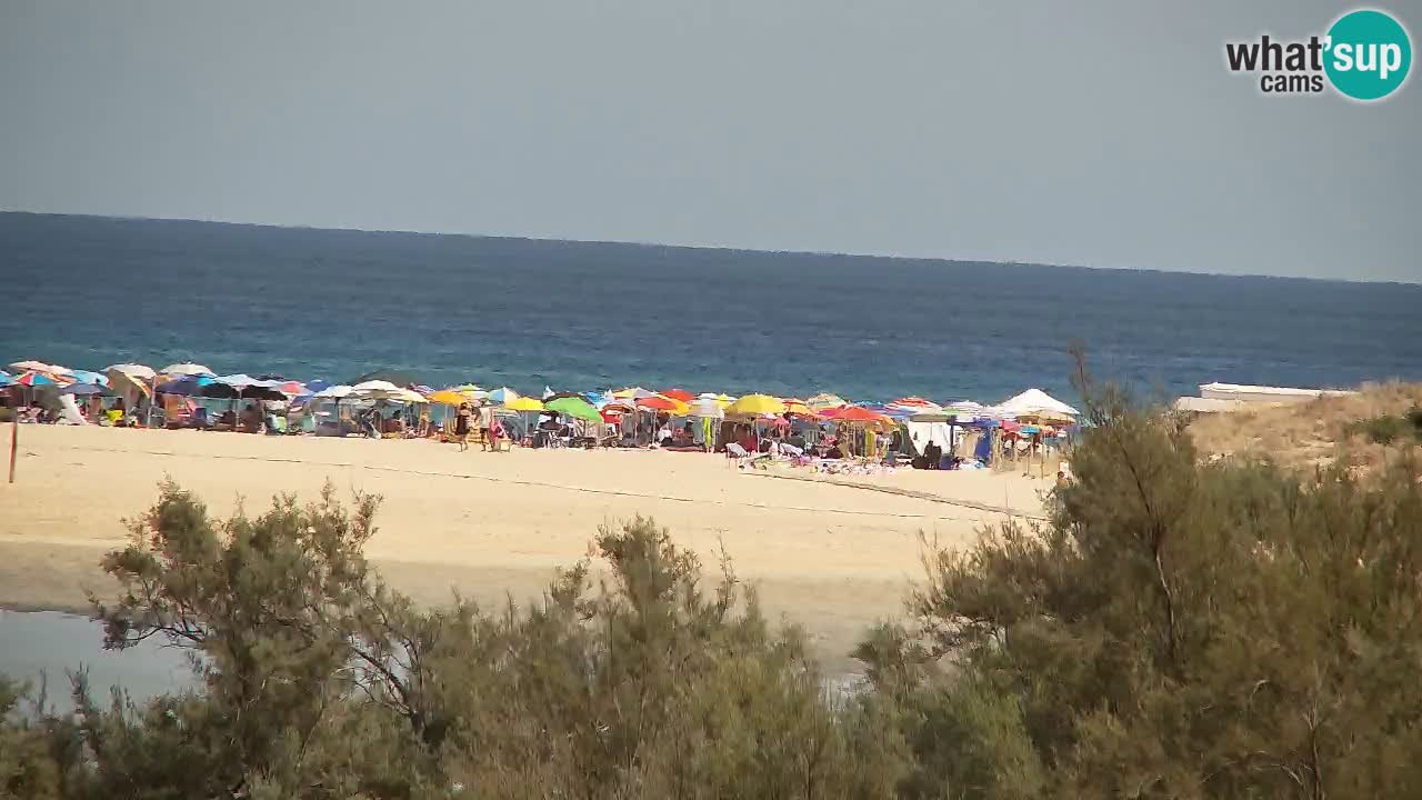 Webcam Chia – Live View of Su Giudeu Beach