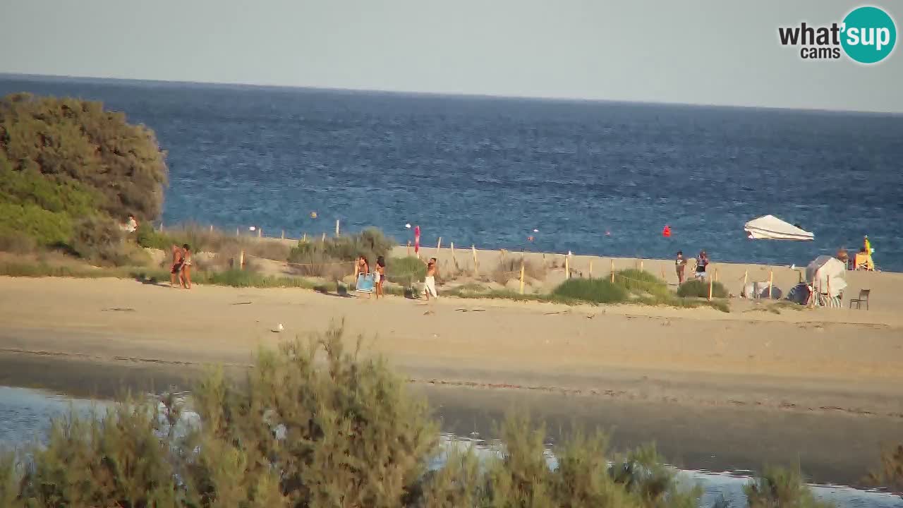 Web kamera Chia – Pogled uživo na plažu Su Giudeu