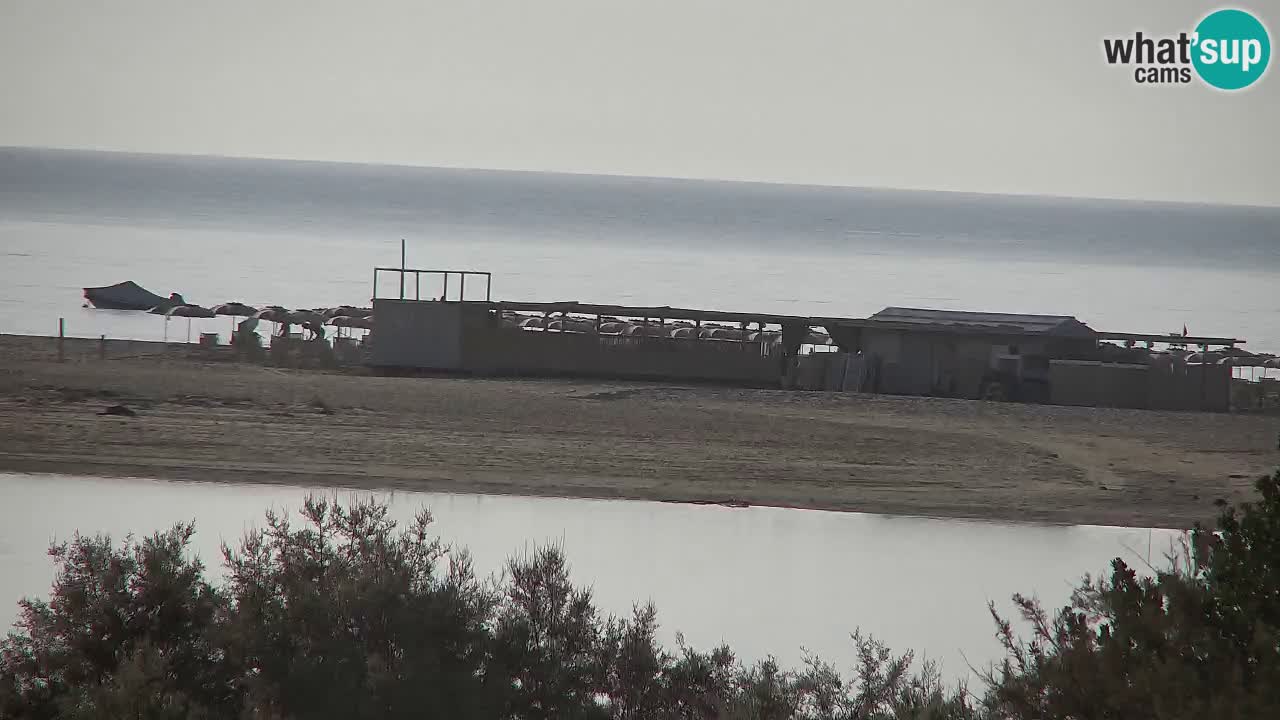 Webcam Chia – Vista en directo de la playa Su Giudeu