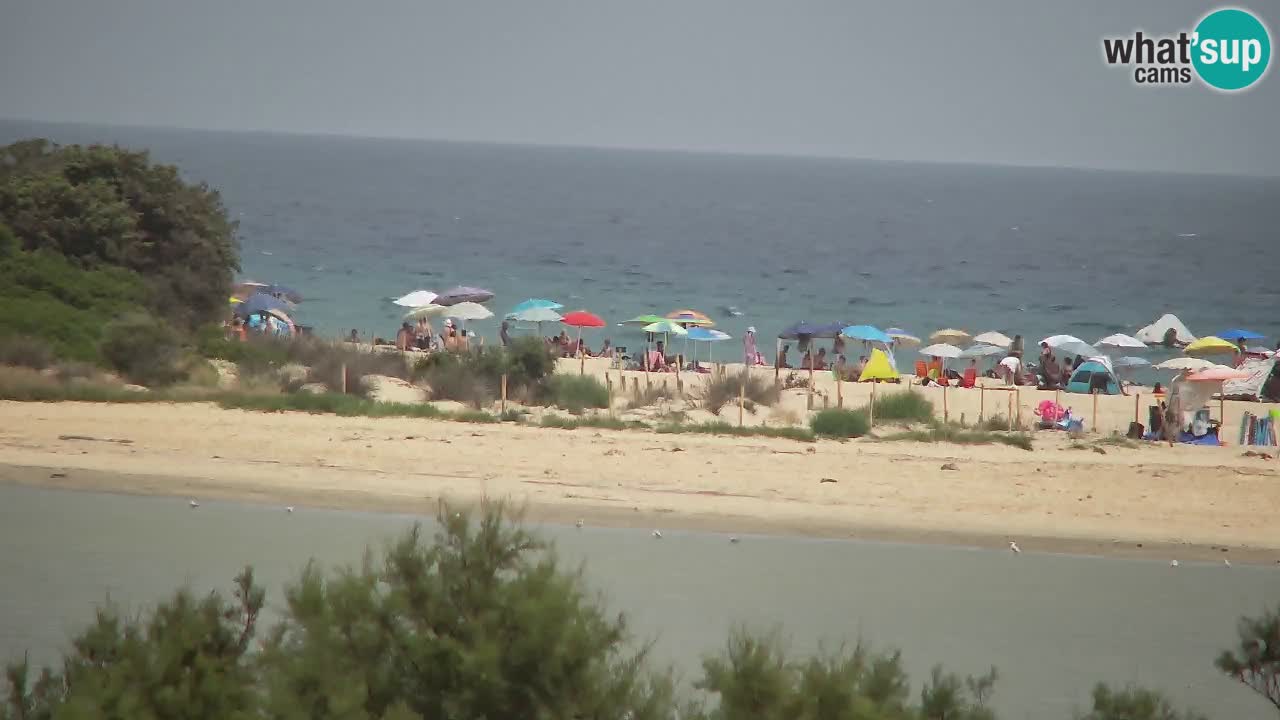 Webcam Chia – Spiaggia Su Giudeu in diretta