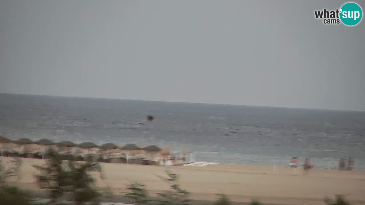 Webcam Chia – Spiaggia Su Giudeu in diretta