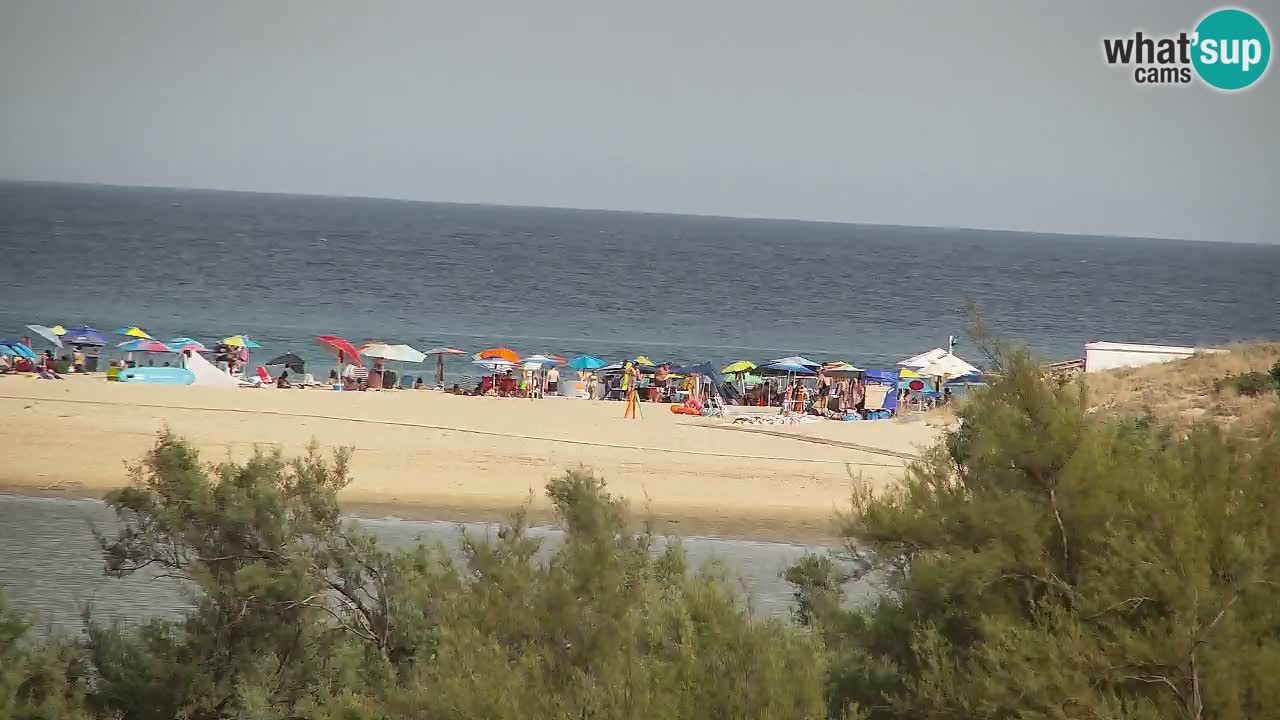 Webcam Chia – Spiaggia Su Giudeu in diretta