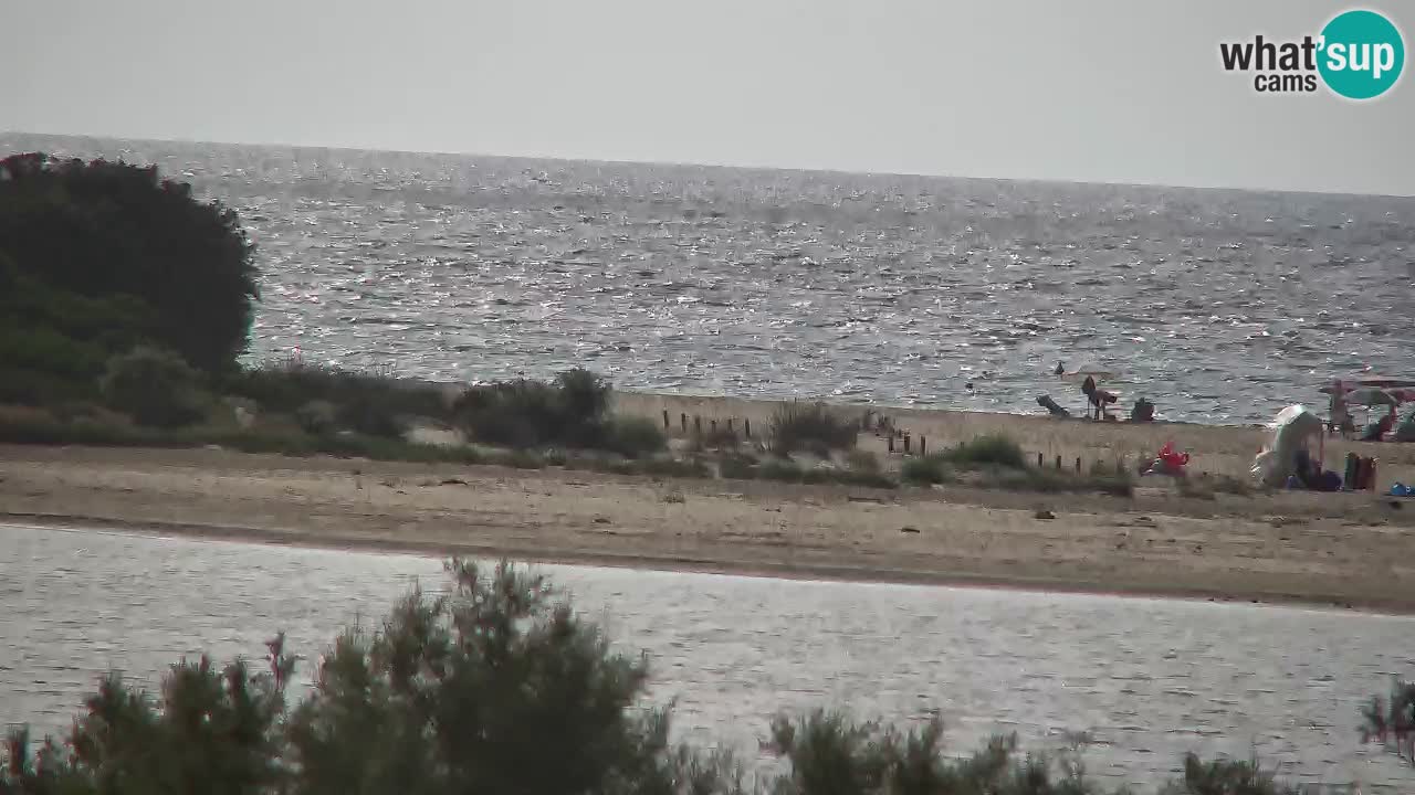 Webcam Chia – Spiaggia Su Giudeu in diretta
