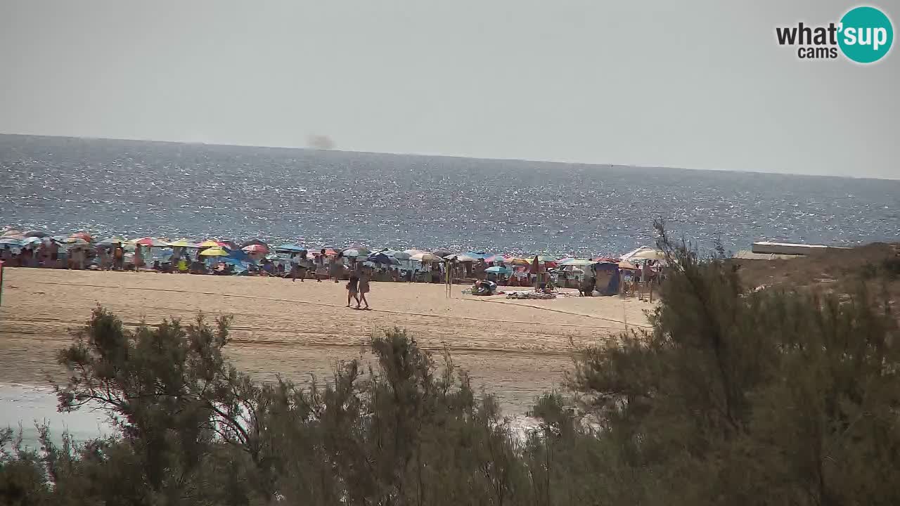 Webcam Chia – Liveblick auf den Strand Su Giudeu