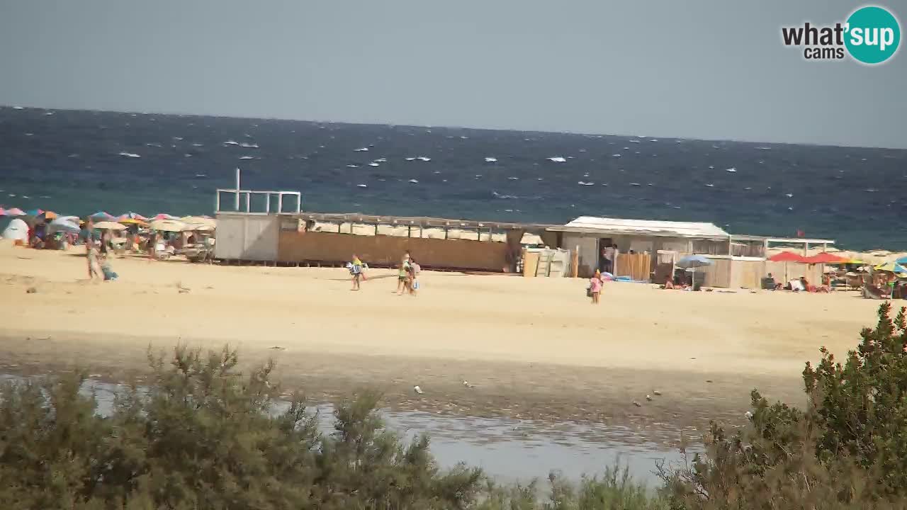 Webcam Chia – Live View of Su Giudeu Beach