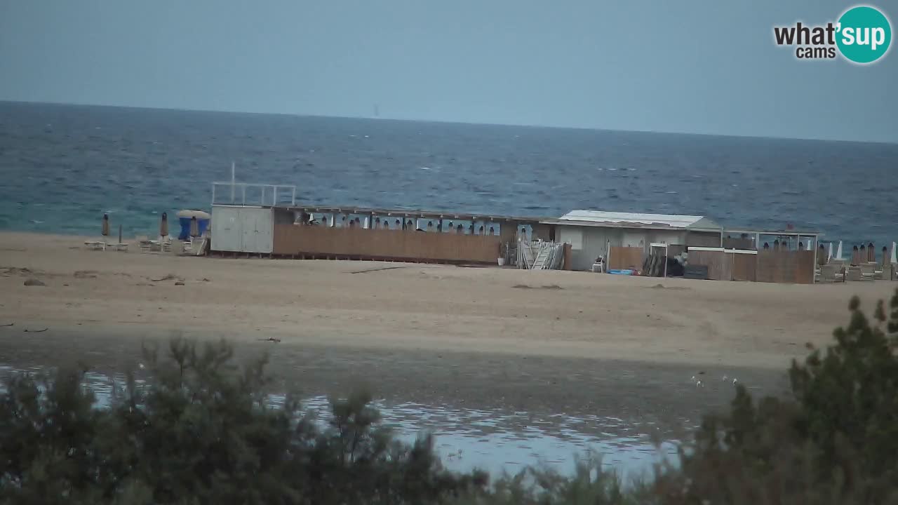 Webcam Chia – Spiaggia Su Giudeu in diretta