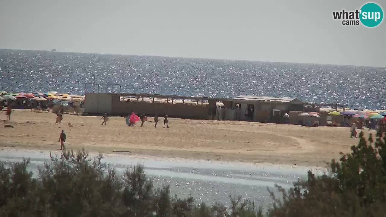 Webcam Chia – Spiaggia Su Giudeu in diretta