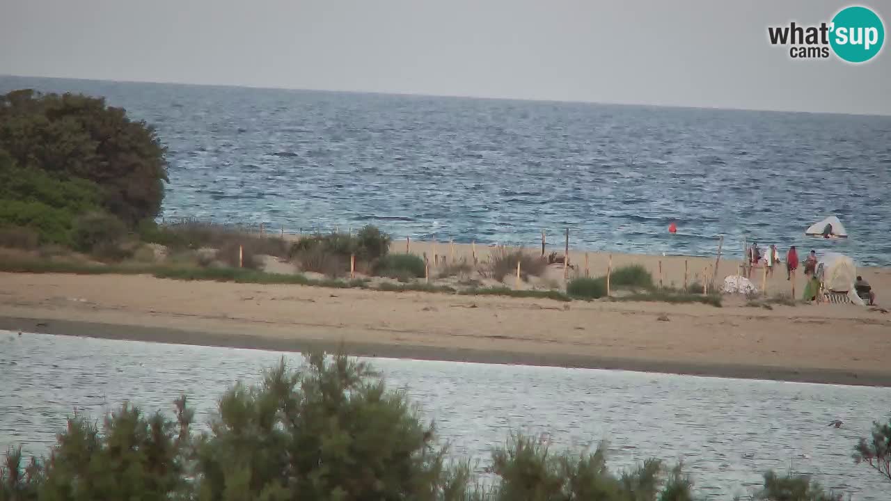 Web kamera Chia – Pogled uživo na plažu Su Giudeu