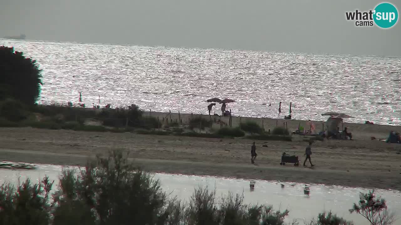 Webcam Chia – Live View of Su Giudeu Beach