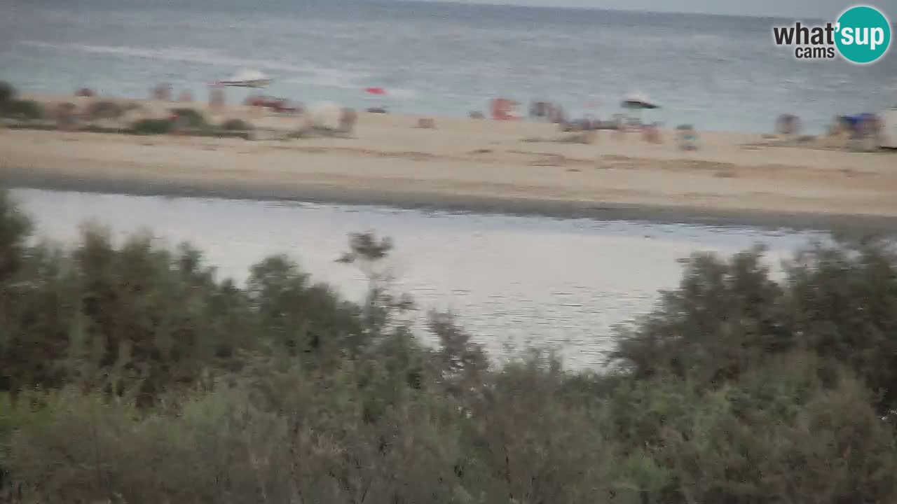 Webcam Chia – Spiaggia Su Giudeu in diretta