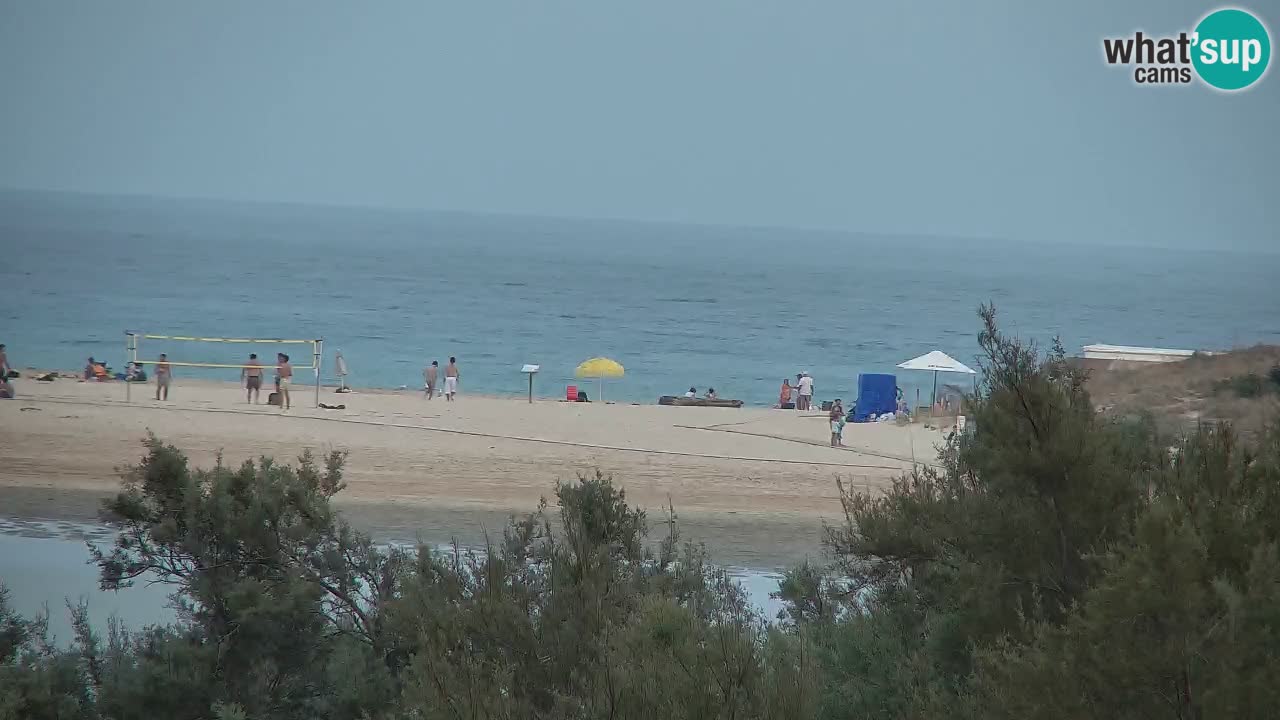 Webcam Chia – Live View of Su Giudeu Beach