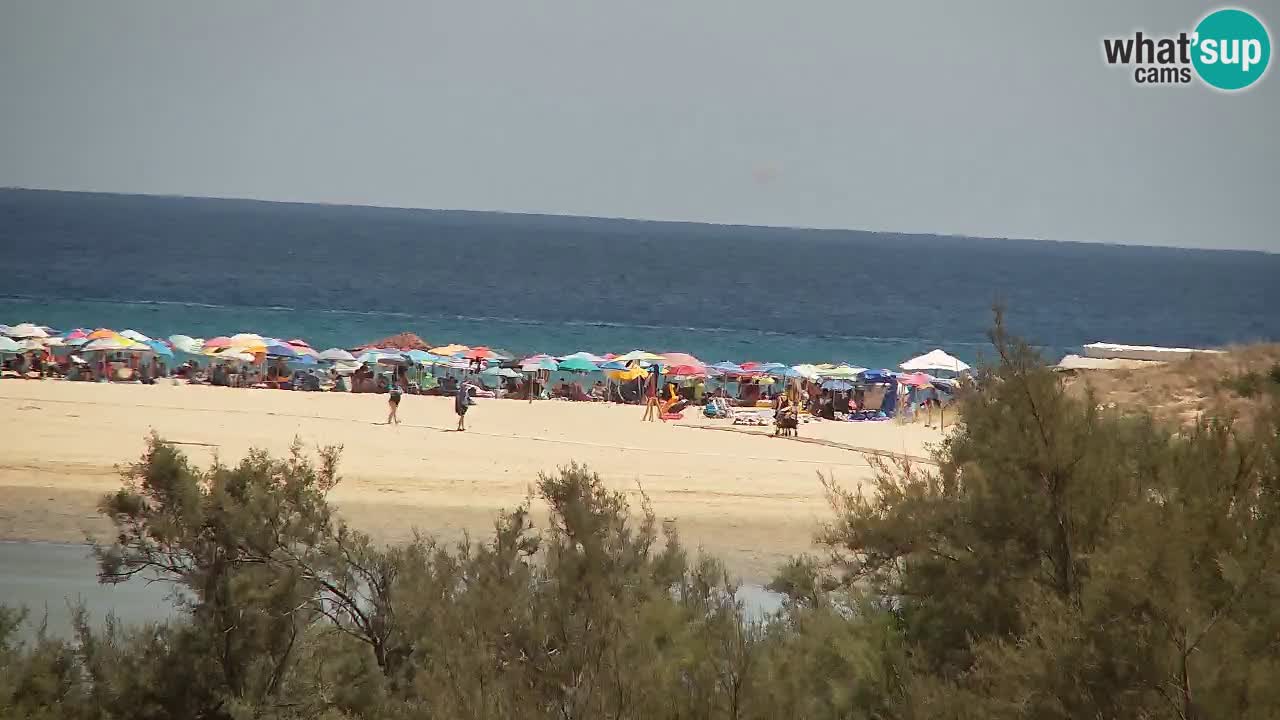Webcam Chia – Spiaggia Su Giudeu in diretta
