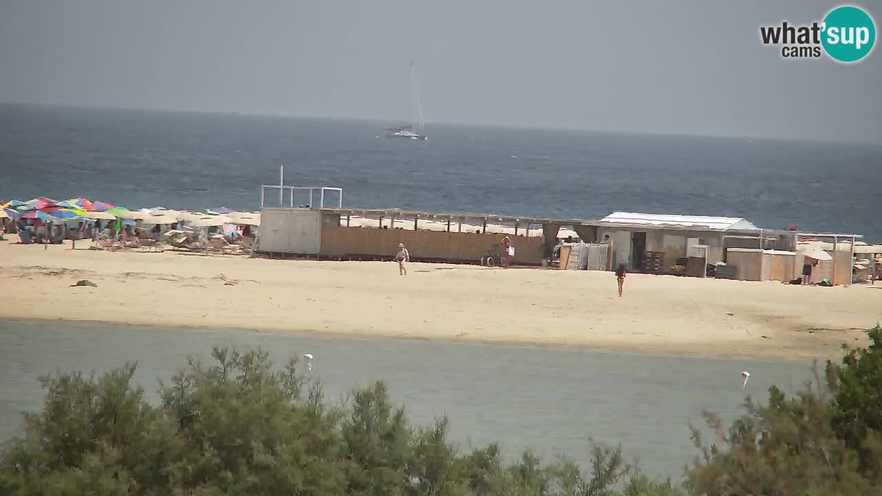 Webcam Chia – Spiaggia Su Giudeu in diretta