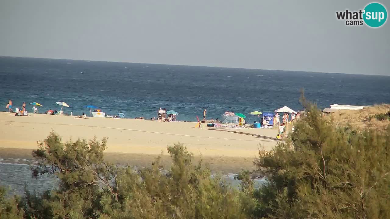Webcam Chia – Spiaggia Su Giudeu in diretta