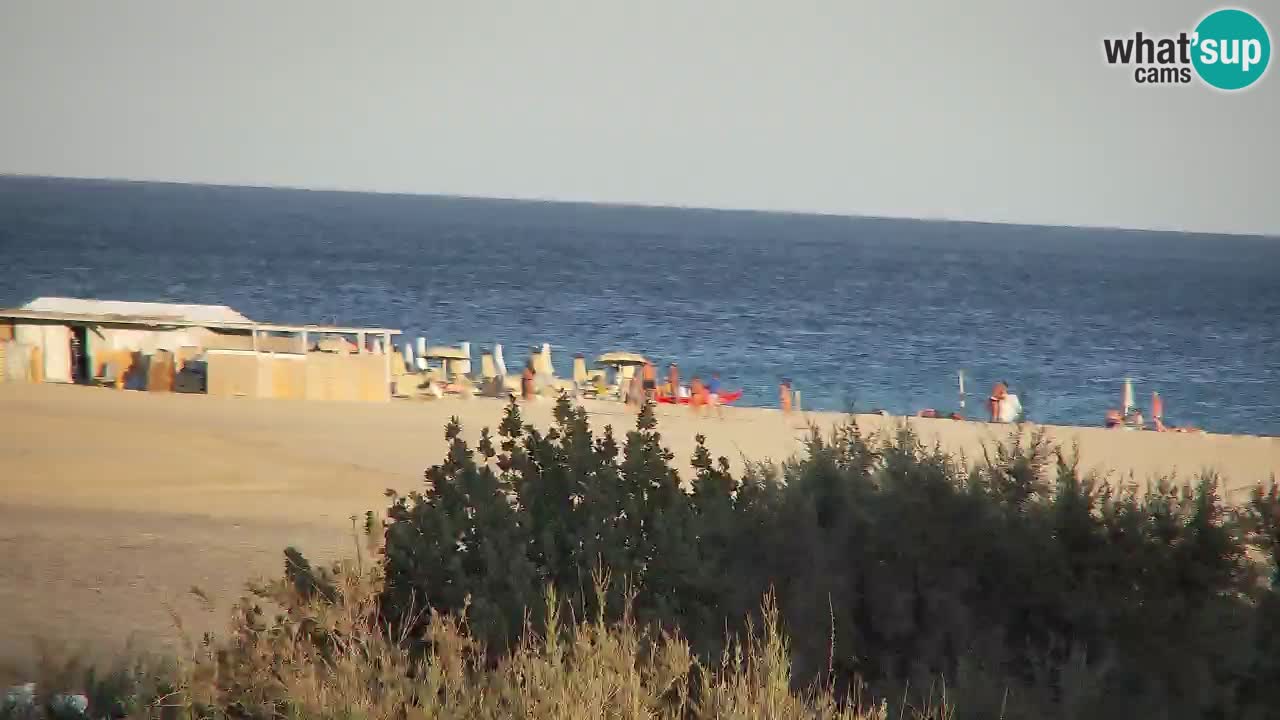 Webcam Chia – Live View of Su Giudeu Beach