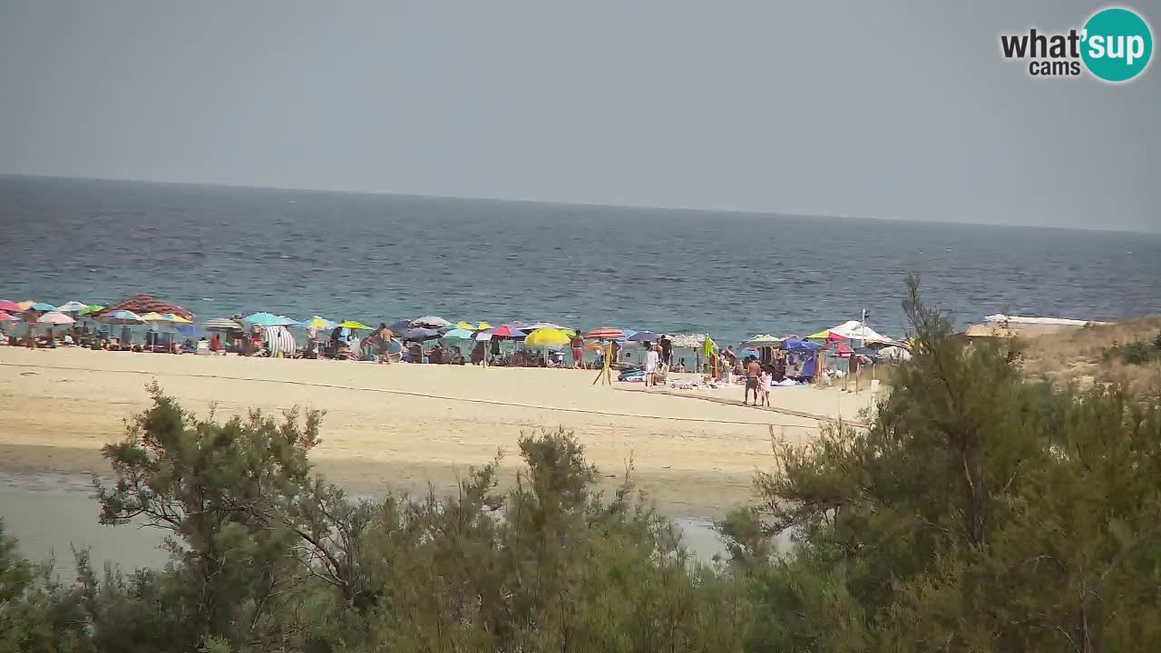 Webcam Chia – Liveblick auf den Strand Su Giudeu