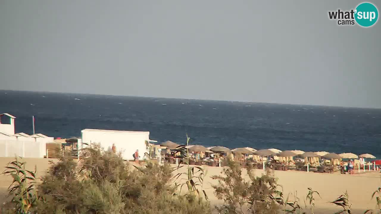 Webcam Chia – Liveblick auf den Strand Su Giudeu