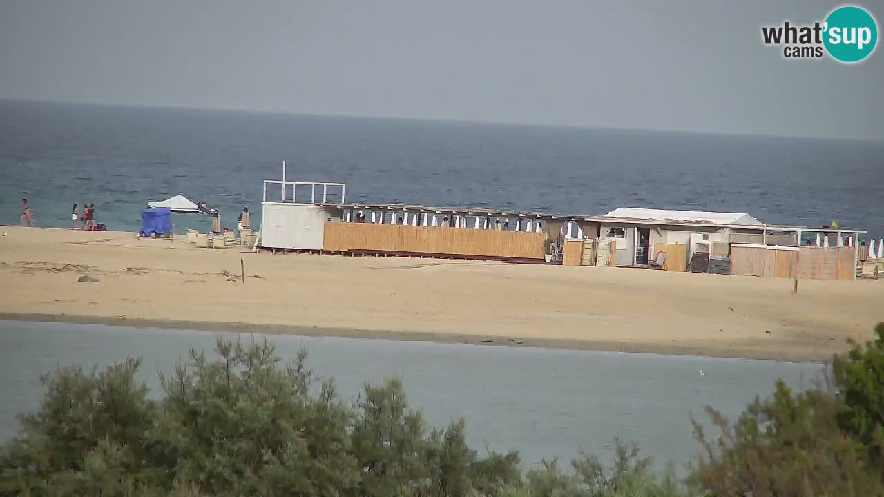 Webcam Chia – Spiaggia Su Giudeu in diretta