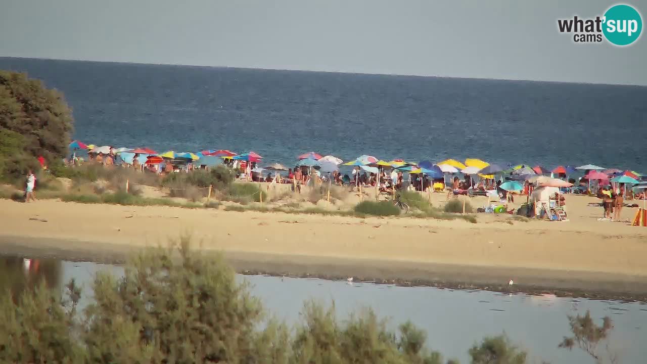 Webcam Chia – Live View of Su Giudeu Beach