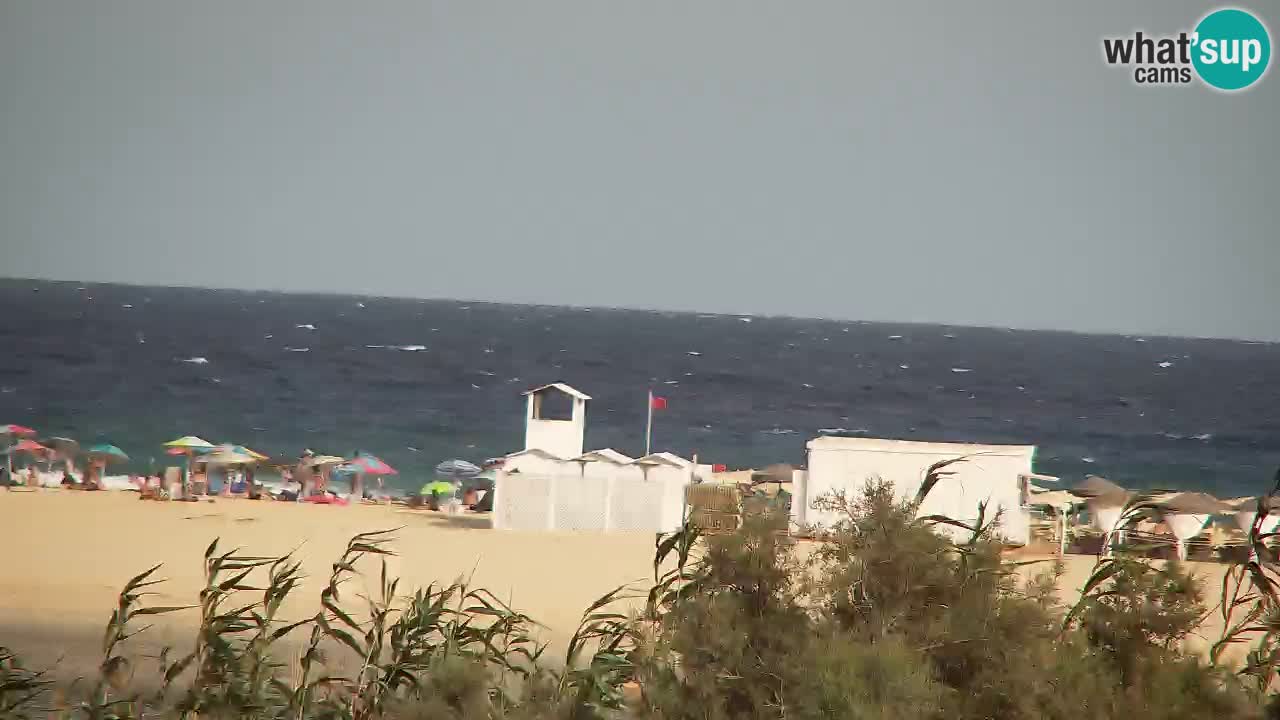 Webcam Chia – Spiaggia Su Giudeu in diretta