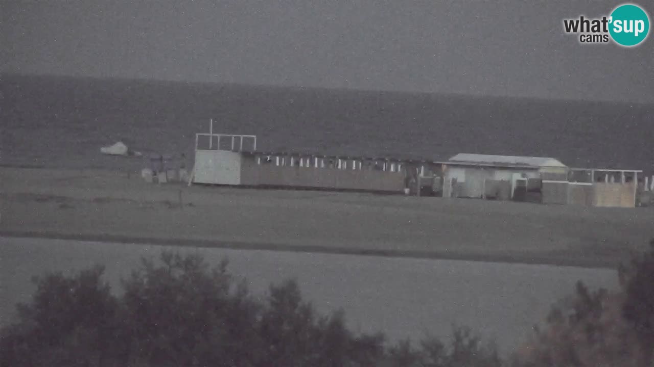 Webcam Chia – Vista en directo de la playa Su Giudeu