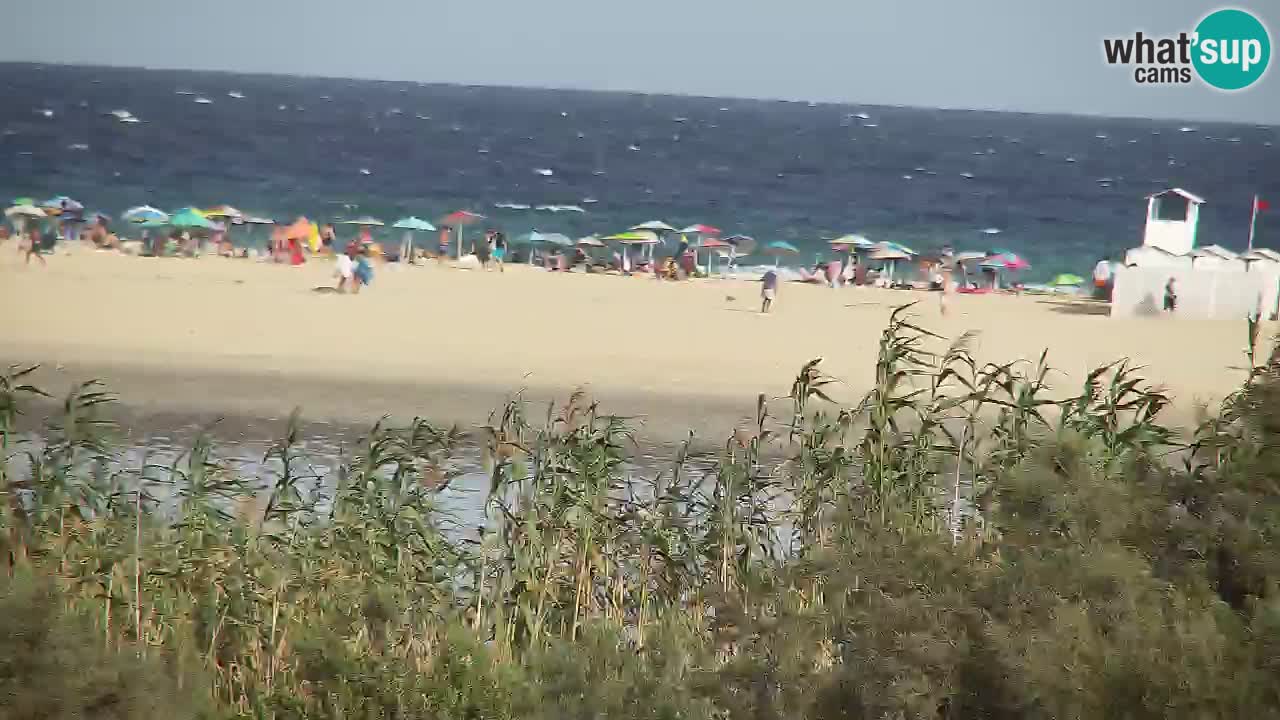 Web kamera Chia – Pogled uživo na plažu Su Giudeu