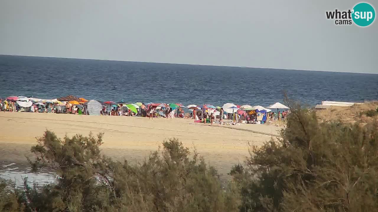Web kamera Chia – Pogled uživo na plažu Su Giudeu