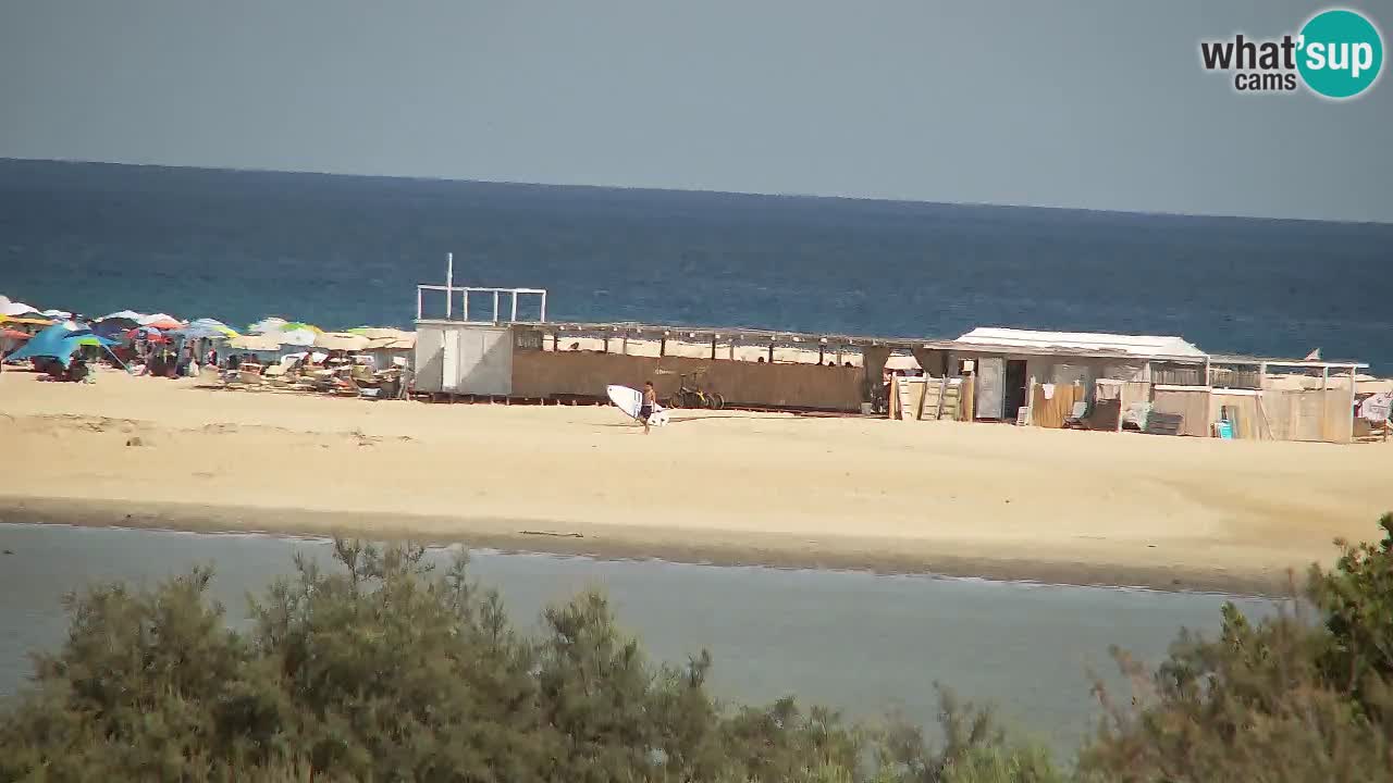 Webcam Chia – Spiaggia Su Giudeu in diretta