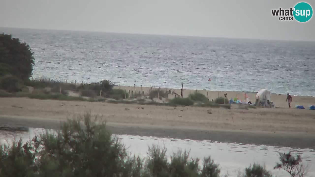 Webcam Chia – Liveblick auf den Strand Su Giudeu