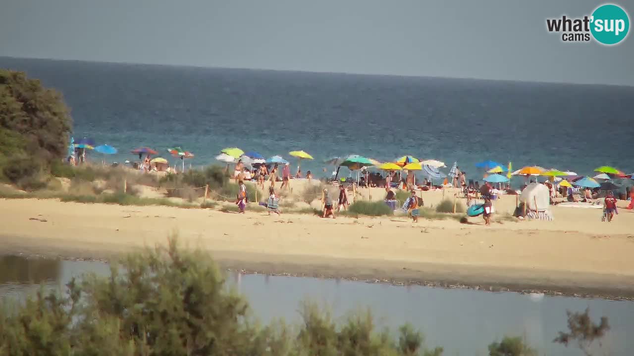 Webcam Chia – Liveblick auf den Strand Su Giudeu