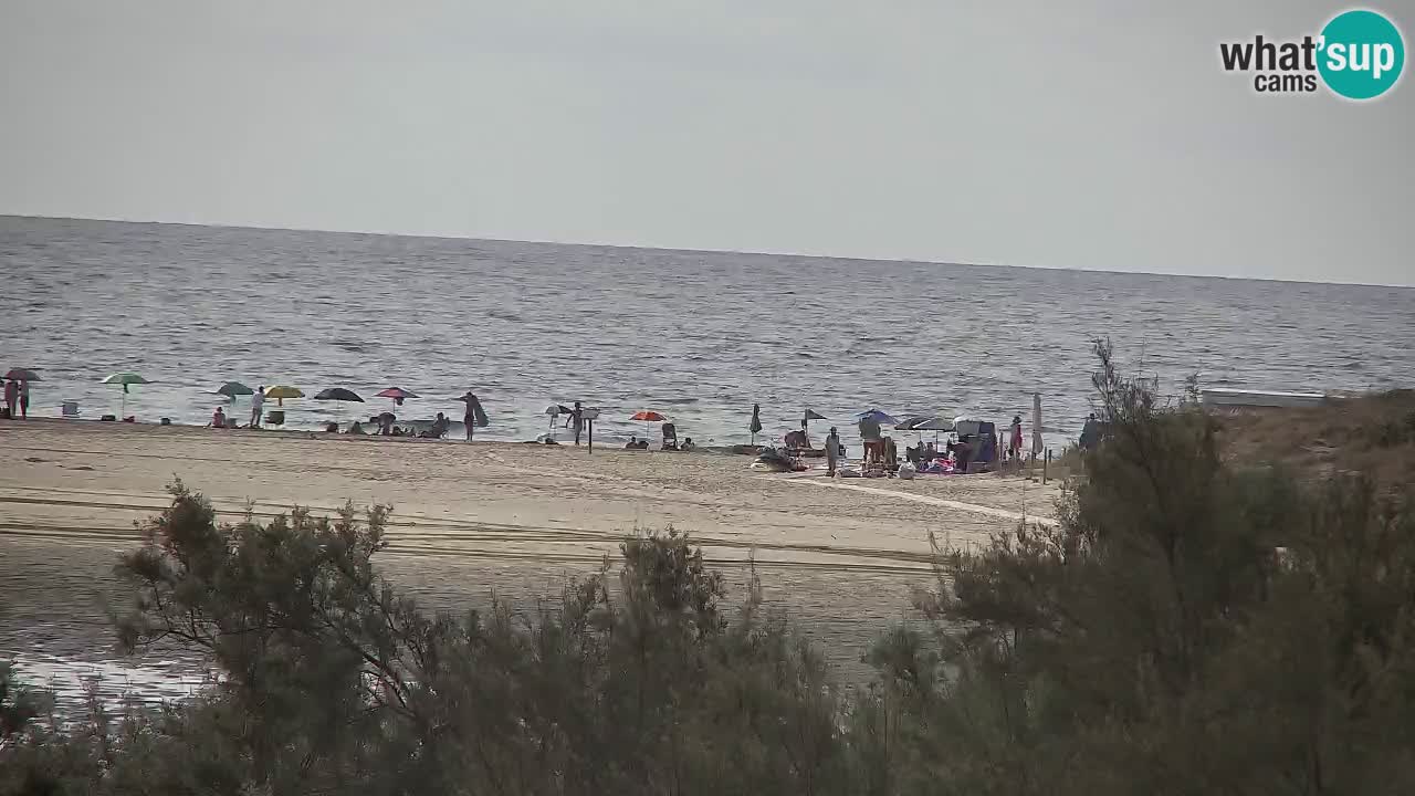 Webcam Chia – Vista en directo de la playa Su Giudeu