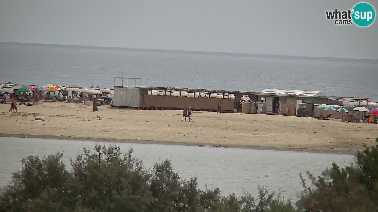 Webcam Chia – Spiaggia Su Giudeu in diretta
