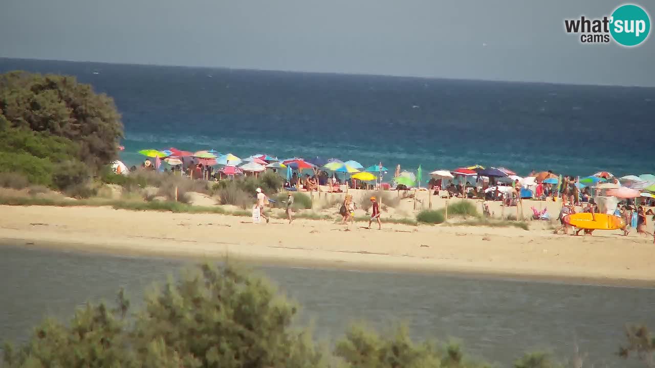 Webcam Chia – Spiaggia Su Giudeu in diretta