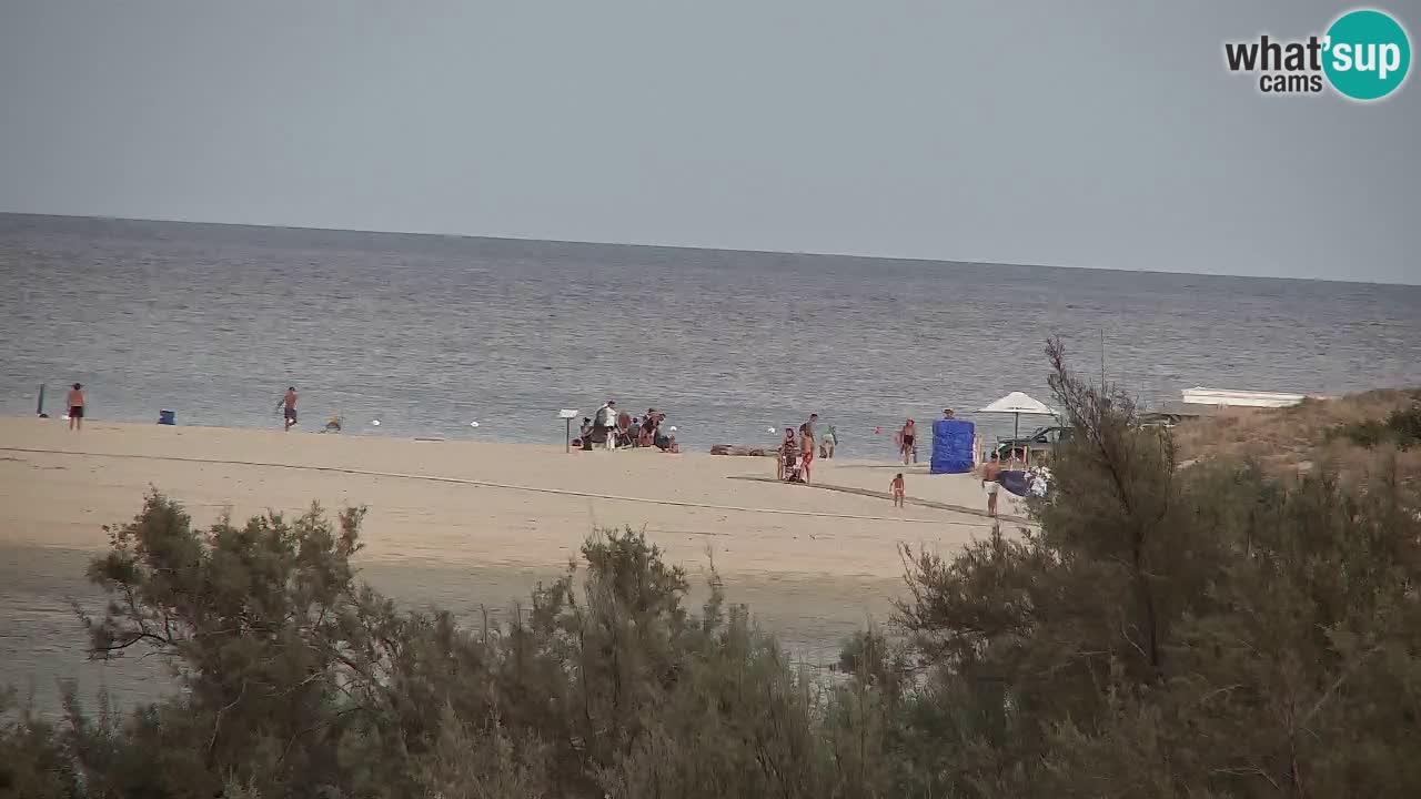 Webcam Chia – Vista en directo de la playa Su Giudeu